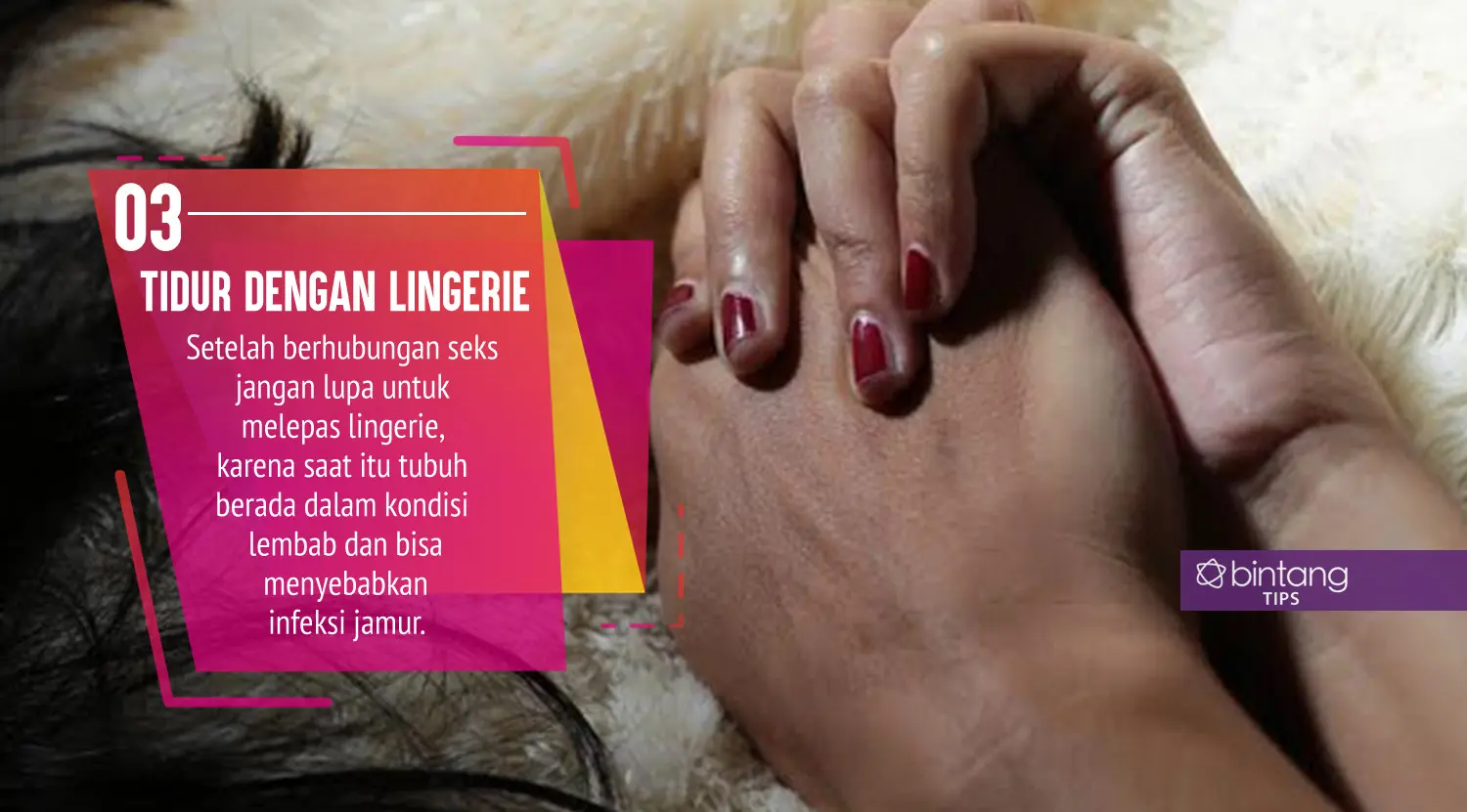 Jangan lupakan hal ini setelah berhubungan seks. (Foto: Deki Prayoga, Digital Imaging: Nurman Abdul Hakim/Bintang.com)