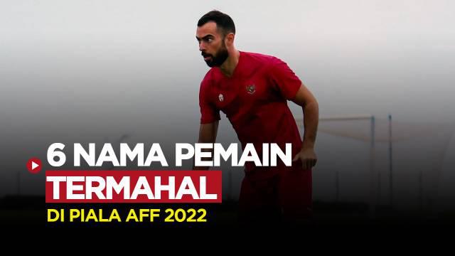 Berita Motion grafis deretan pemain dengan banderol termahal di ajang Piala AFF 2022. Dua nama penggawa Timnas Indonesia termasuk ke dalam daftar 6 pemain termahal di Piala AFF 2022.