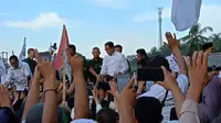 Anies Baswedan, Saat Kampanye Akbar di Serang, Banten. (Selasa, 30/01/2024). (Yandhi Deslatama/Liputan6.com).