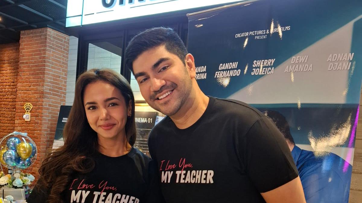 6 Fakta Gandhi Fernando dan Diandra Sabrina Syuting Serial I Love You My Teacher, Serasa Bikin Taman Bunga