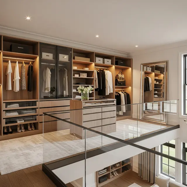 Cara Praktis Menambahkan Walk-in Closet di Mezzanine