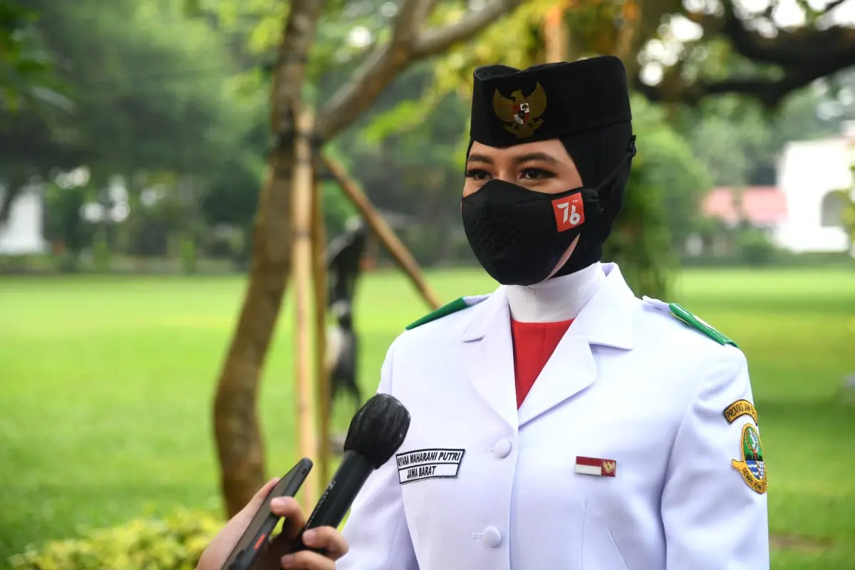 Qyara Maharani Putri, Anggota Paskibraka 2021
