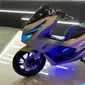 Honda PCX 150 Modifikasi Futuristic Techno. (Herdi Muhardi)