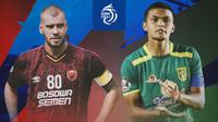 BRI Liga 1 - Duel Kapten - PSM Makassar Vs Persebaya Surabaya (Bola.com/Adreanus Titus)