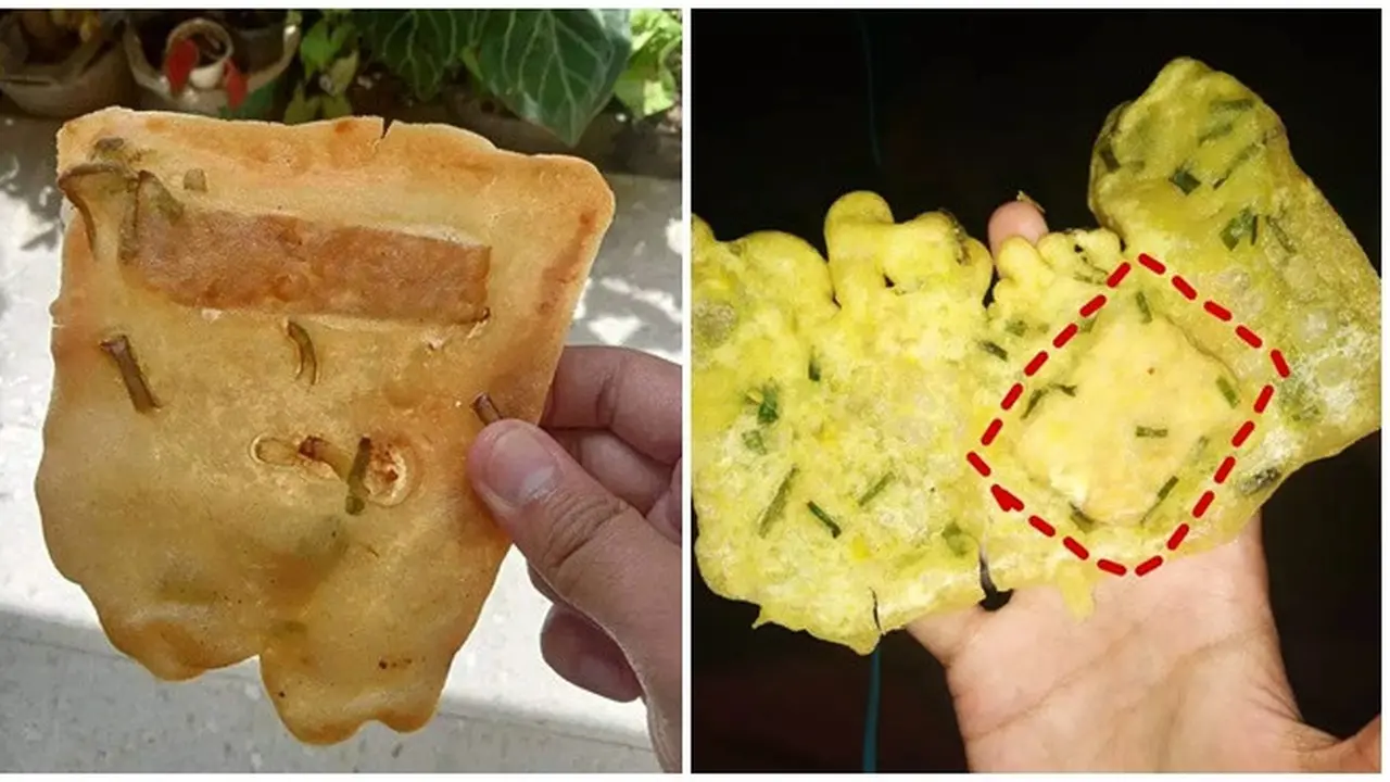 6 Potret Gorengan Lebih Banyak Tepung daripada Isi Ini Bikin Senyum Tipis