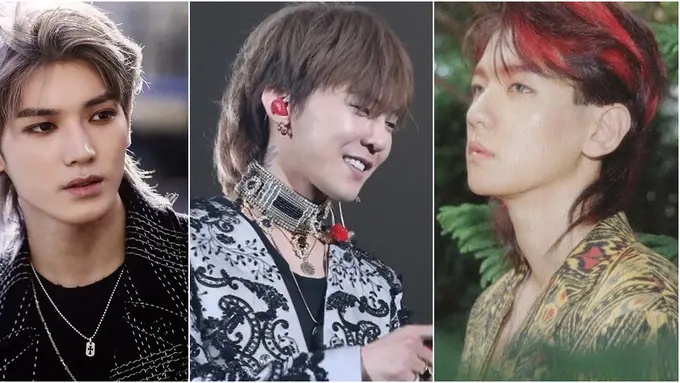 Idol K-Pop Mullet