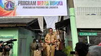 Wagub Djarot Resmikan Program Bedah Rumah di Jakarta Utara