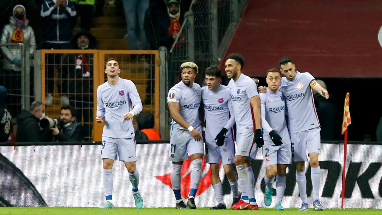 Liga Europa Galatasaray Vs Barcelona