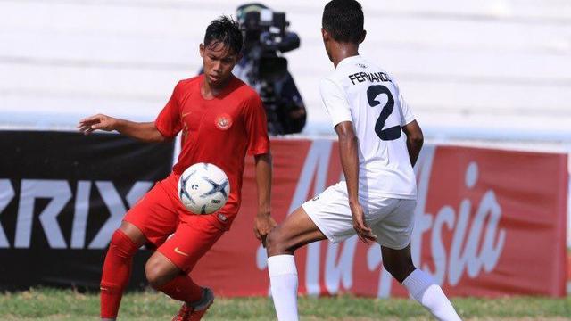 Timnas Indonesia U-15 vs Timnas Timor Leste U-15