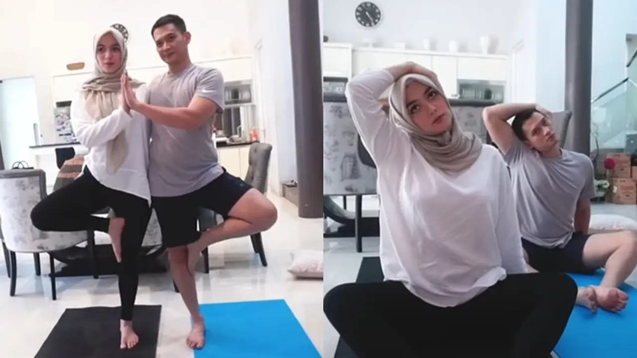 7 Momen Rezky Aditya dan Citra Kirana Yoga Bareng, Kompak Banget