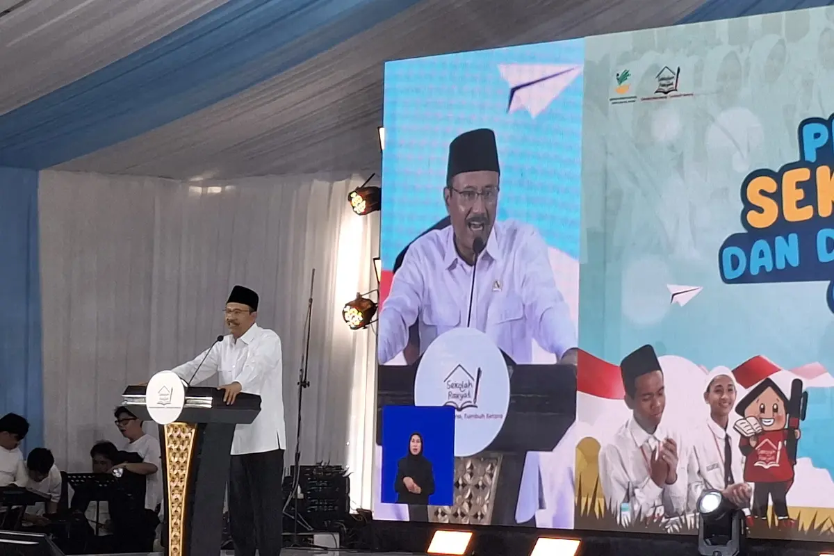 Menteri Sosial Saifullah Yusuf atau yang biasa di sapa Gus Ipul