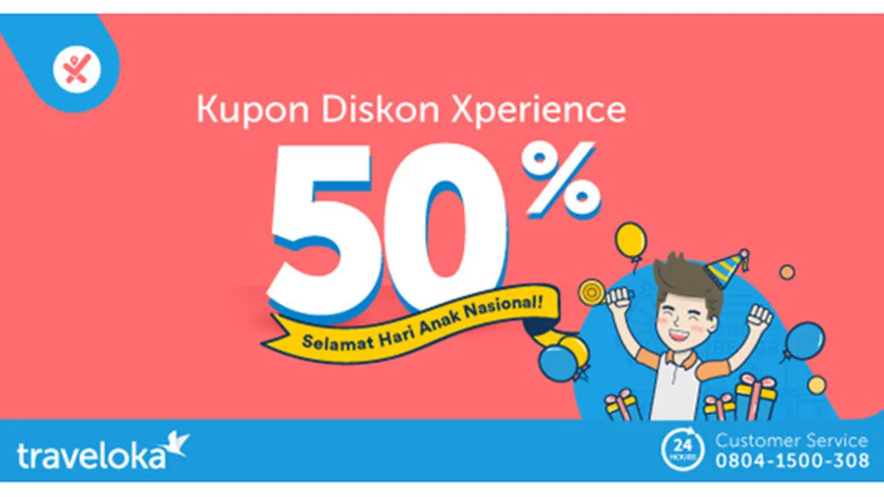 Peringati Hari Anak, Traveloka Xperience Berikan Diskon Khusus Taman Bermain