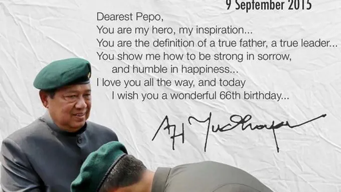 Susilo Bambang Yudhoyono dan Agus Yudhoyono