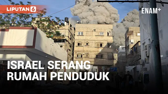 Jenazah Dibawa ke Rumah Sakit Pusat Gaza Setelah Serangan Udara Israel Menewaskan 17 Orang