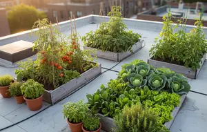 7 Ide Kebun Sayur di Dak Beton Rumah Tingkat, Panen Tanpa Halaman