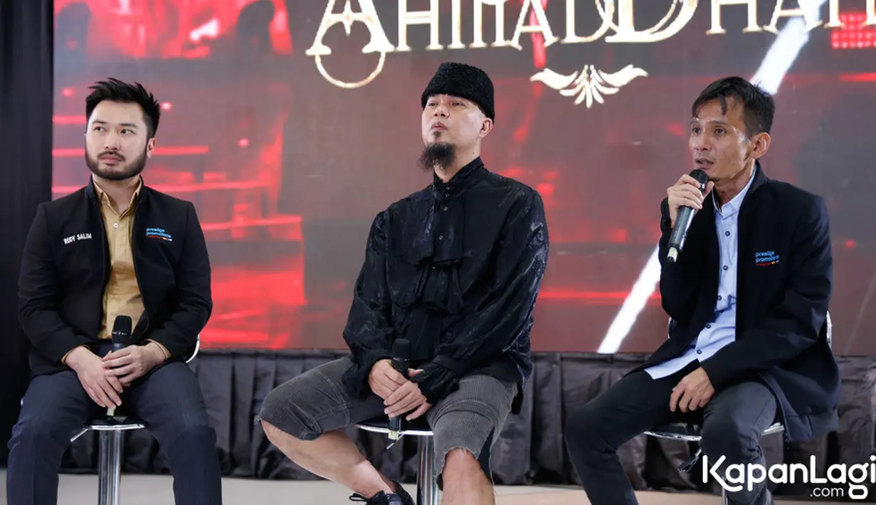 Ayah Al El dan Dul itu mengungkapkan alasannya melarang Once Mekel membawakan lagu Dewa 19. [Foto: KapanLagi.com/Bayu Herdianto]