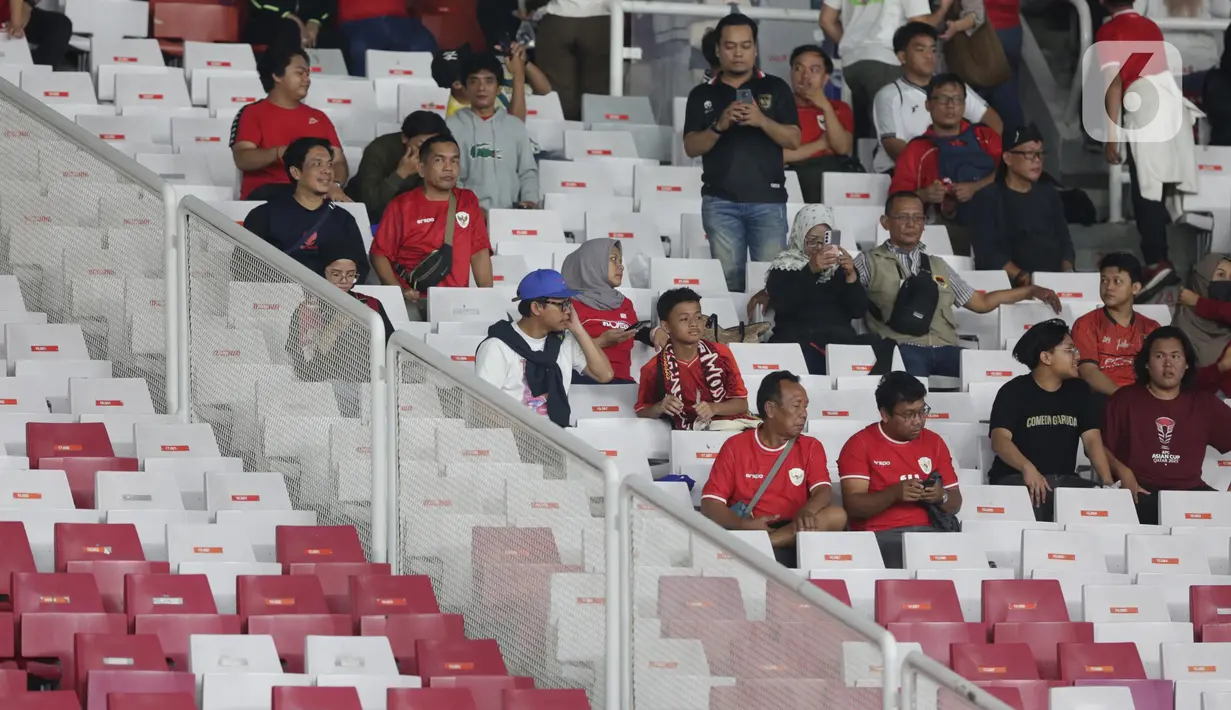 Timnas Indonesia U-23 unggul 1-0 atas Filipina di laga kedua Grup A Piala AFF U-23 2025. (Liputan6.com/Helmi Fithriansyah)