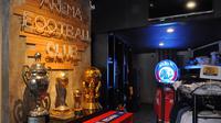 Official store Arema dibuat semi museum. (Bola.com/Iwan Setiawan)