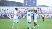 Sementara, PSBS Biak yang sempat unggul terlebih dahulu lewat Rgol Ruyery Blancos pada menit 45+1. Tampak dalam foto, pemain PSBS Biak merayakan gol yang dicetak Rgol Ruyery Blancos pada laga pekan ke-21 BRI Super League 2025/2026 melawan Persita di Stadion Indomilk Arena, Tangerang, Banten, Senin (16/2/2026). (Bola.com/M Iqbal Ichsan)