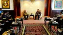 Pertemuan Ketua DPD dan Ketua BPK untuk menjelaskan tentang program BPK, salah satunya audit kinerja kementerian, Jakarta, Jumat (14/11/2014). (Liputan6.com/Andrian M Tunay) 