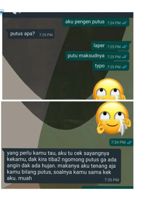 6 Chat Prank Minta Putus Ini Bikin Senyum Tipis, Hubungan Dibuat Mainan