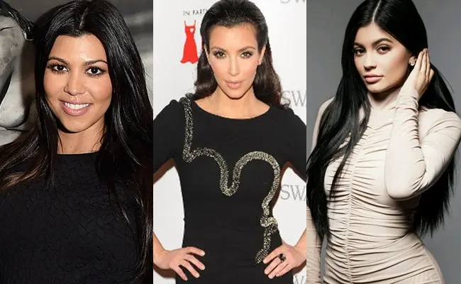 Kylie Jenner, Kourtney dan Kim Kardashian terlihat cantik meski tengah mangasuh bayi-bayi mereka.