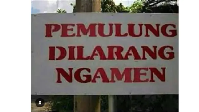 Pengumuman Kocak ini Bikin Kita Geleng-geleng Kepala