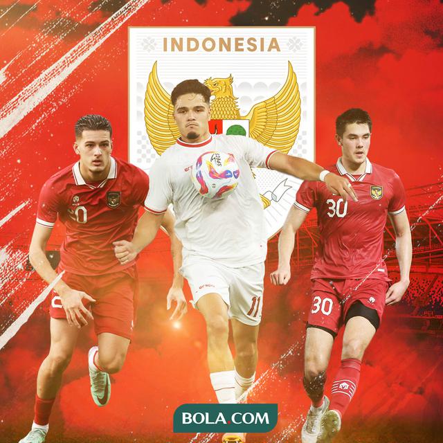 Timnas Indonesia -  Justin Hubner, Ragnar Oratmangoen, Elkan Baggott