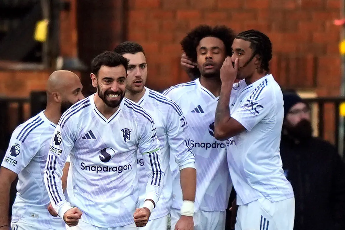 Selebrasi Pemain Manchester United