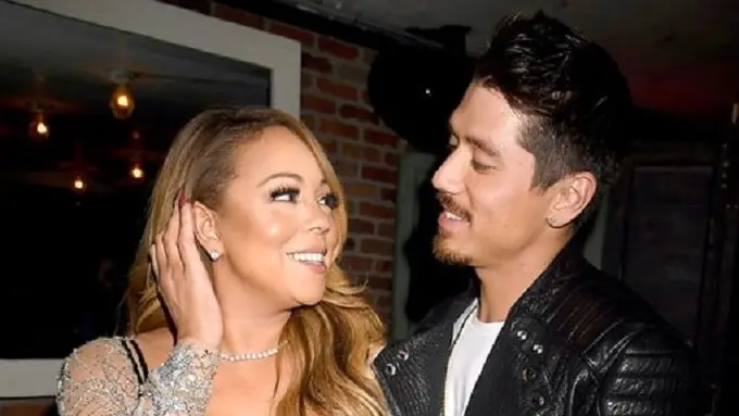 Mariah Carey merayakan ulang tahunnya yang ke-47 dengan pacar barunya, Bryan Tanaka. (via. E!News)