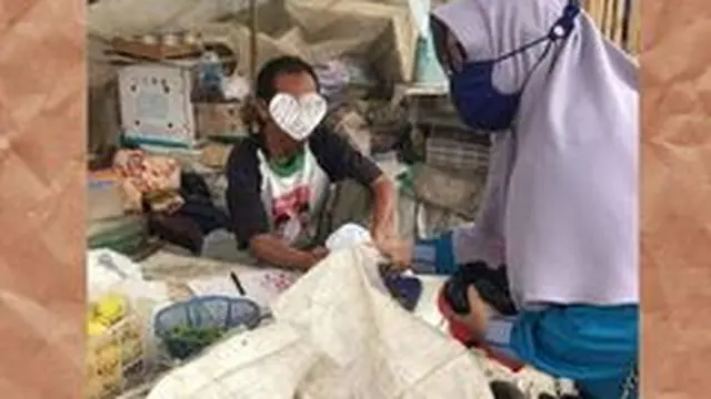 Kegiatan berbagi ke sesama