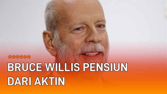 Aktor Hollywood, Bruce Willis memutuskan pensiun dari akting. Keputusan diumumkan oleh pihak keluarga yang dikutip dari The Guardian. Kabar pensiunnya Bruce Willis terdengar tak sedap lantaran alasan kesehatan.