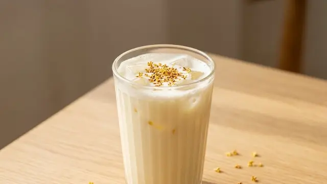 Cara membuat osmanthus milk