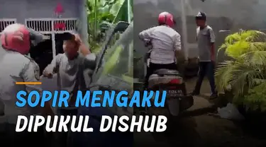 Pengemudi mobil pick up kejar petuga Dishub sampai perkampungan karena mengaku dipukuli.