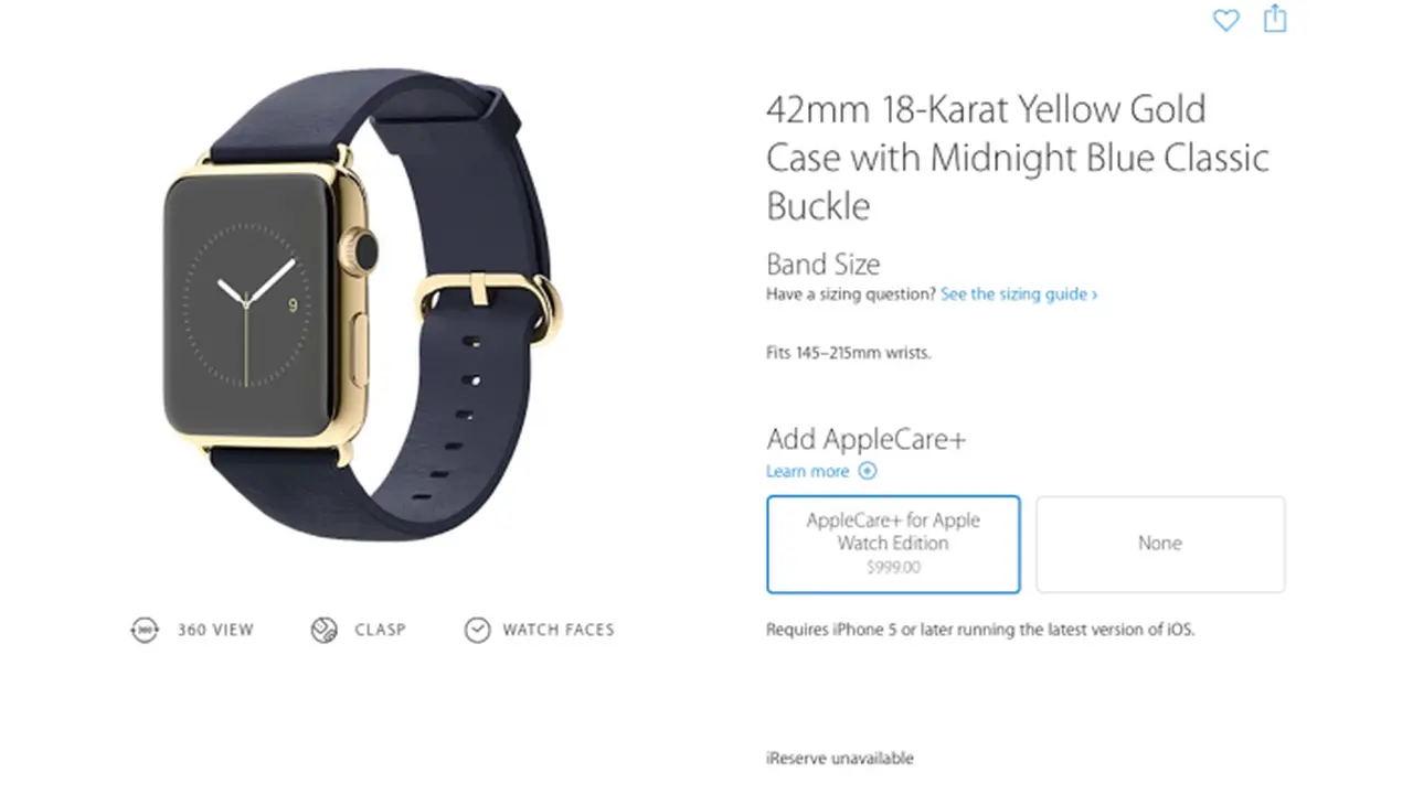Bukan Cuma Harganya, Garansi Apple Watch Lapis Emas juga Mahal