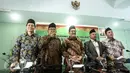 Majelis Ulama Indonesia (MUI) setelah menggelar konferensi pers di Gedung MUI, Jakarta, Kamis (2/2). MUI menyampaikan pandangan hasil proses persidangan ke delapan kasus dugaan penodaan agama pada 31 Januari 2017. (Liputan6.com/Faizal Fanani)