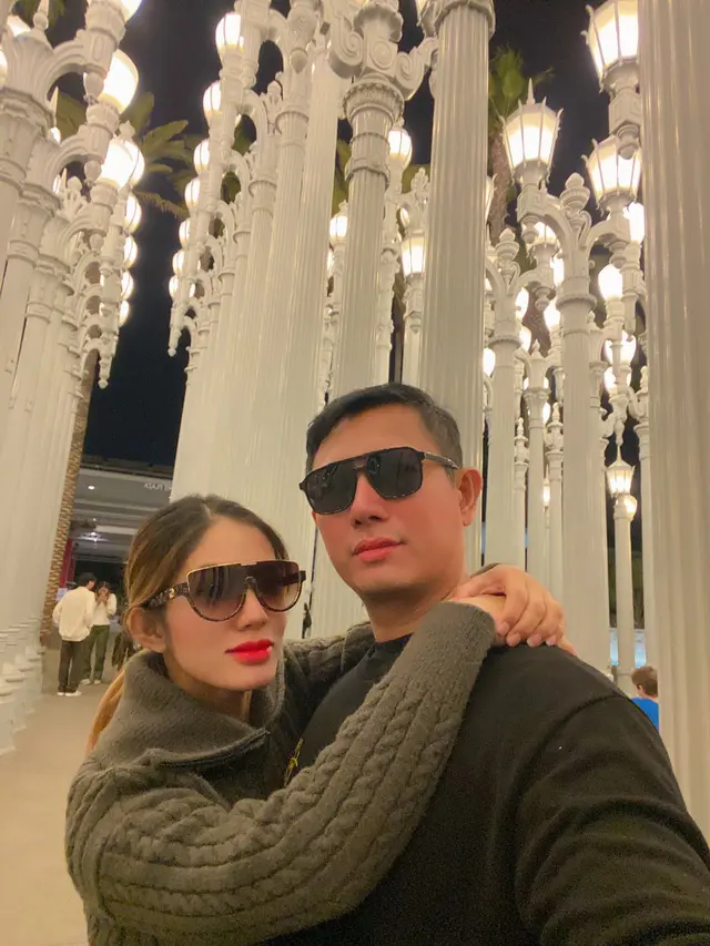 Baby Niken dan Putra Narayana di Amerika Serikat.