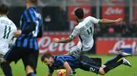 Inter Milan vs Sassuolo (AFP/ALBERTO PIZZOLI)