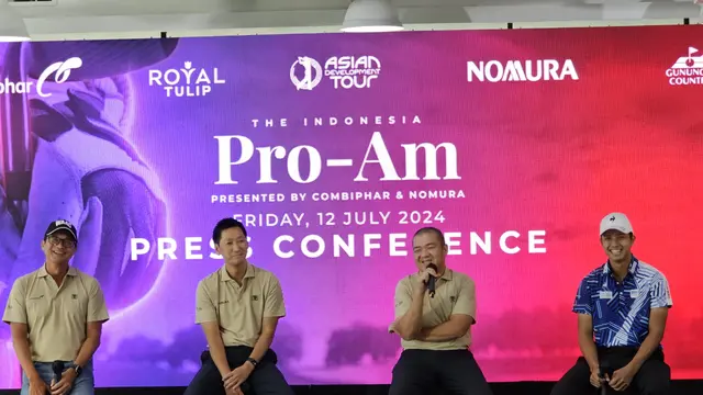 Jumpa pers The Indonesia Pro-Am 2024