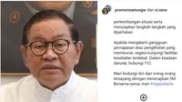 Abu Anak Krakatau Sampai ke Jakarta, Pramono Imbau Warga Lakukan 5 M