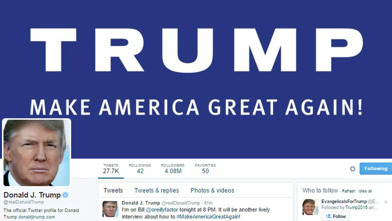  Poling: Mayoritas Warga AS Ingin Trump Hapus Akun Twitternya