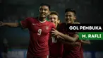 Rafli cetak gol perdana Timnas Indonesia U-19 di Kualifikasi Piala AFC U-19