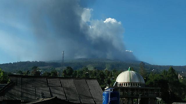 Gunung Tangkuban Parahu Erupsi