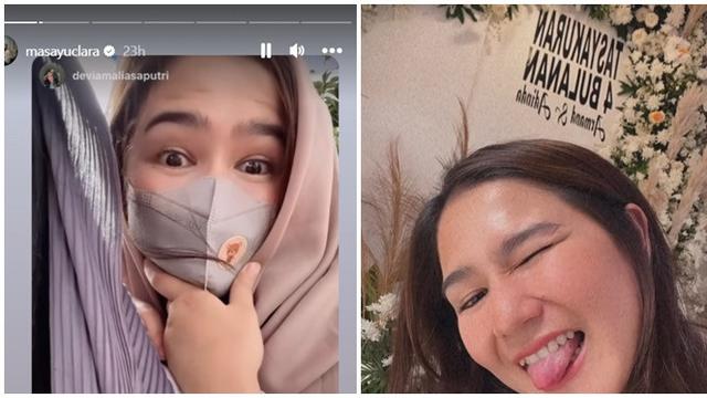 Sembunyikan Kabar Hamil, Ini 6 Momen Tasyakuran 4 Bulan Kehamilan Adinda Azani