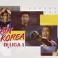 Pemain asal Korea di Liga 1. (Bola.com/Dody Iryawan)