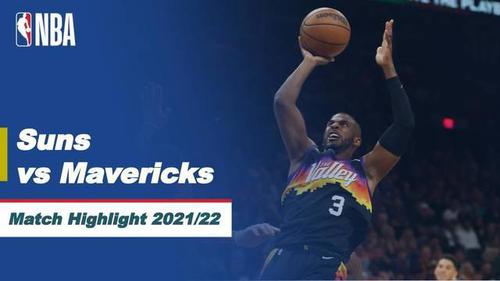 VIDEO: Highlights Semifinal Playoff NBA 2022, Phoenix Suns Raih Kemenangan Melawan Dallas Mavericks 129-109