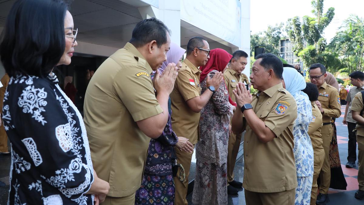 Mendagri Tito Karnavian Dorong ASN Kemendagri dan BNPP Tingkatkan Kinerja Pasca-Lebaran