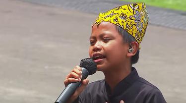 Potret Menggemaskan Penyanyi Cilik Farel Prayoga Goyang Istana Negara di HUT ke-77 RI dengan Lagu Viralnya