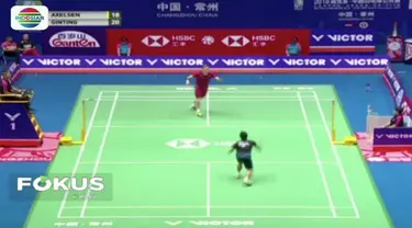 Lolos ke perempat final China Open 2018, Anthony Ginting akan hadapi Chen Long.