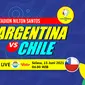 Argentina vs Chile (liputan6.com/Abdillah)